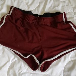 Maroon Athletic Shorts